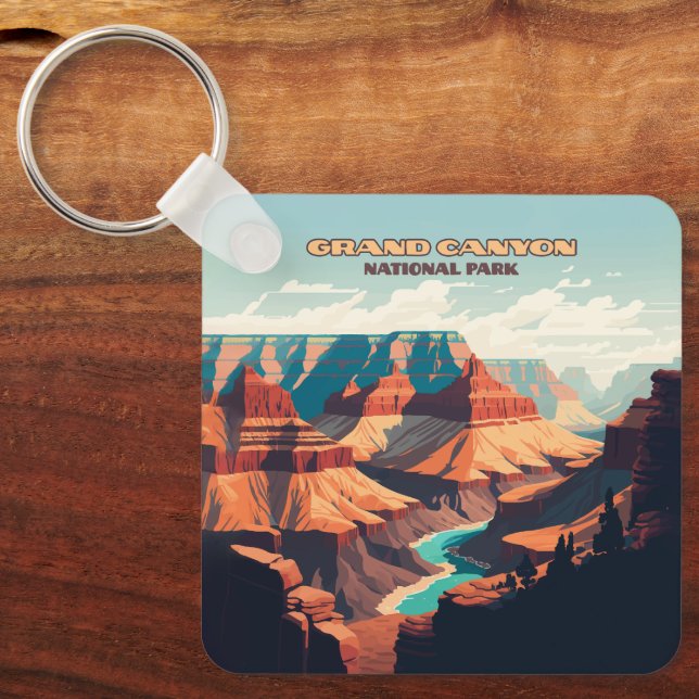Nationalpark Grand Canyon Schlüsselanhänger (Vorderseite)