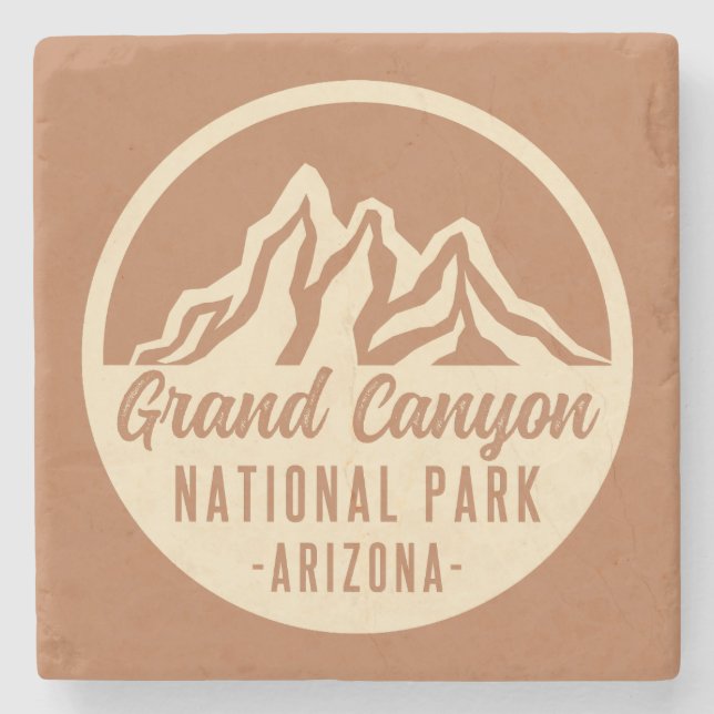 Nationalpark Grand Canyon Steinuntersetzer (Vorderseite)