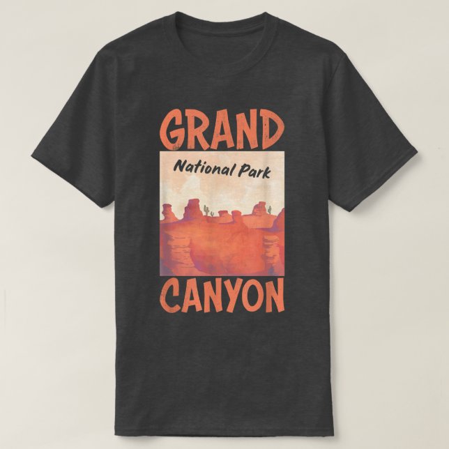 Nationalpark Grand Canyon T-Shirt (Design vorne)
