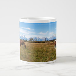 Nationalpark Grand Teton: Pferde Jumbo-Tasse