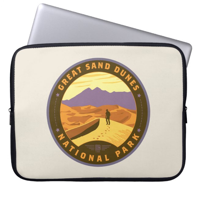 Nationalpark Great Sand Dunes Laptopschutzhülle (Vorderseite)