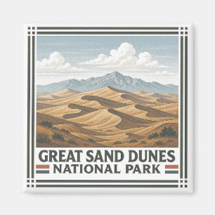 Nationalpark Great Sand Dunes Magnet