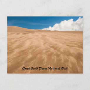 Nationalpark Great Sand Dunes Postkarte