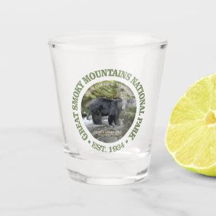 Nationalpark Great Smoky Mountains (Bär) Schnapsglas