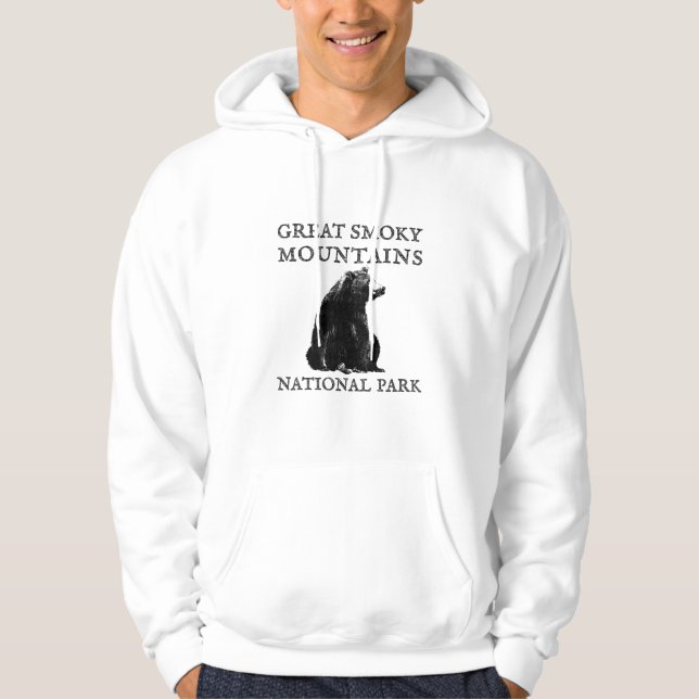 Nationalpark Great Smoky Mountains Hoodie (Vorderseite)