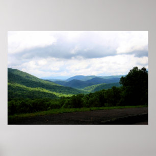 Nationalpark Great Smoky Mountains Poster