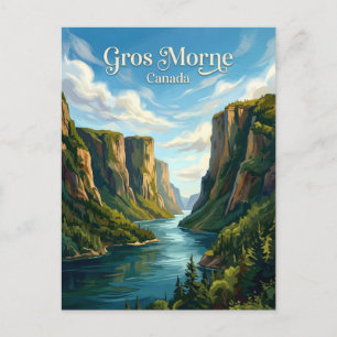 Nationalpark Gros Morne Kanada Postkarte