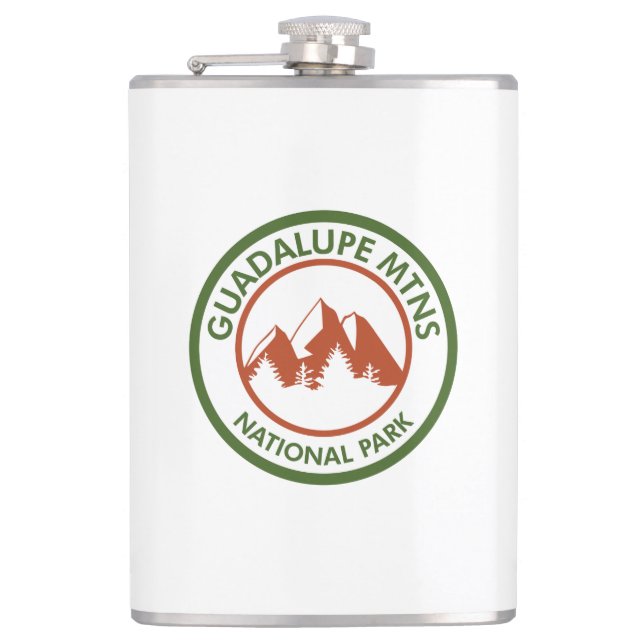 Nationalpark Guadalupe Flachmann (Vorderseite)