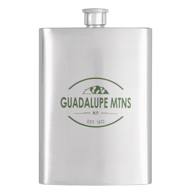 Nationalpark Guadalupe Flachmann (Vorderseite)