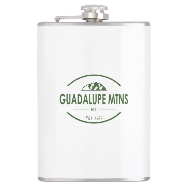 Nationalpark Guadalupe Flachmann (Vorderseite)