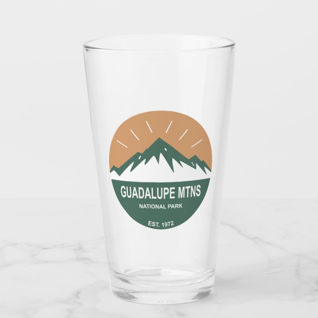 Nationalpark Guadalupe Glas (Vorderseite)