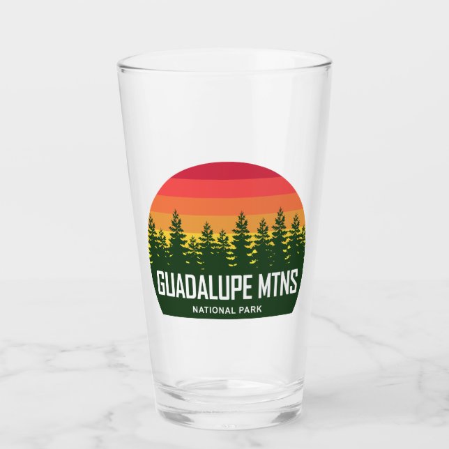 Nationalpark Guadalupe Glas (Vorderseite)