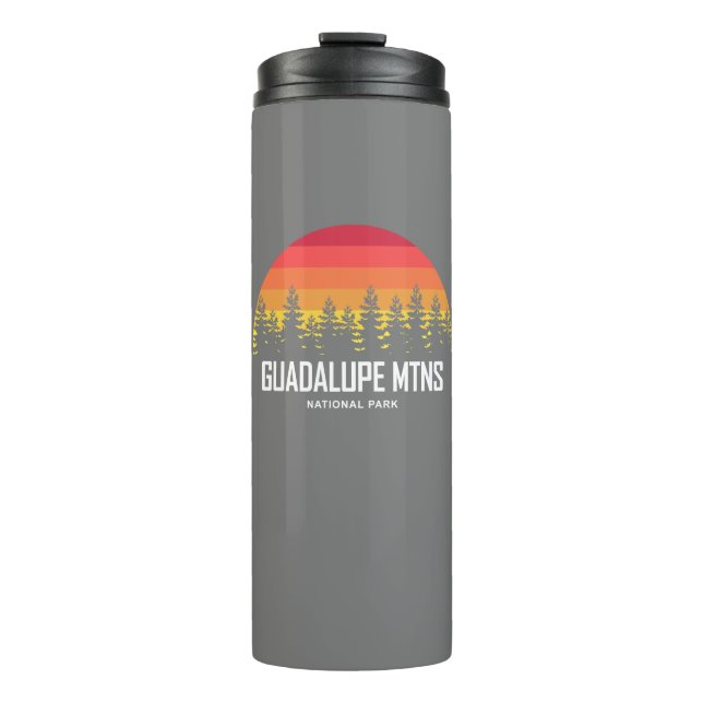 Nationalpark Guadalupe Thermosbecher (Vorderseite)