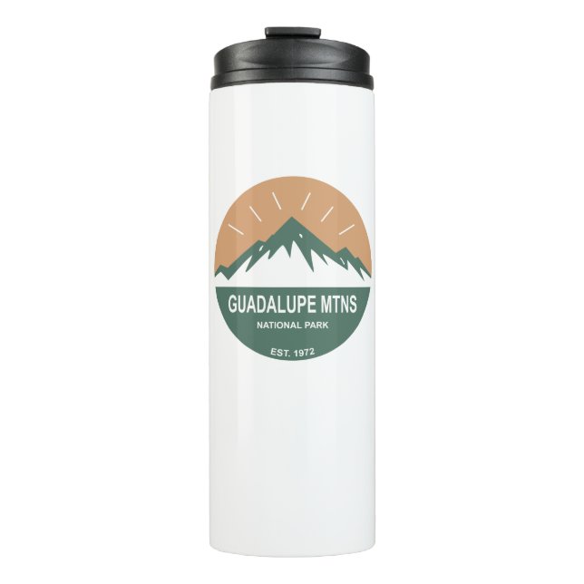 Nationalpark Guadalupe Thermosbecher (Vorderseite)