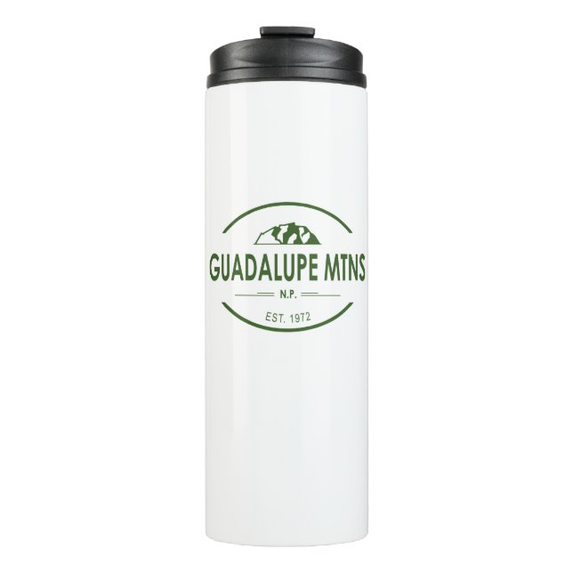 Nationalpark Guadalupe Thermosbecher (Vorderseite)