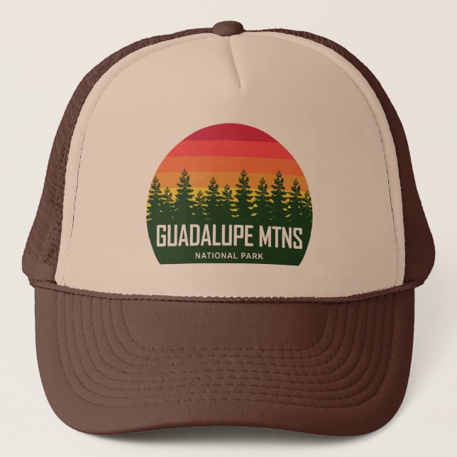 Nationalpark Guadalupe Truckerkappe (Vorderseite)