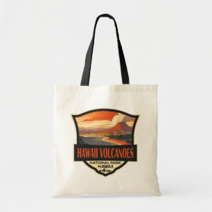 Nationalpark Hawaii Illustration Travel Tragetasche