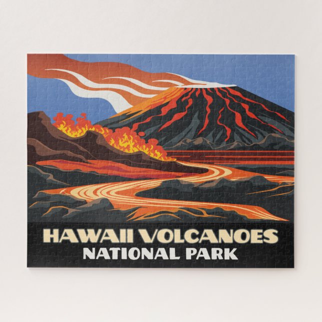 Nationalpark Hawaii Nationalpark Munia Vintag (Horizontal)