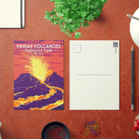 Nationalpark Hawaii Vintag Postcard