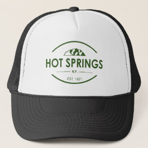Nationalpark Hot Springs Truckerkappe