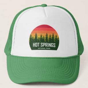 Nationalpark Hot Springs Truckerkappe