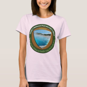 Nationalpark-hundertjährige T-Shirts Yellowstone