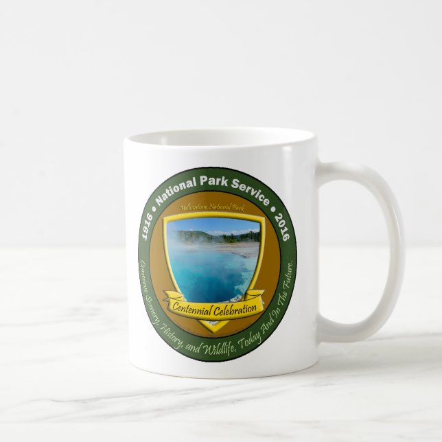 Nationalpark-hundertjährige Tasse Yellowstone (Rechts)