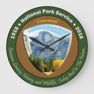 Nationalpark-hundertjährige Uhr-halbe Haube Große Wanduhr