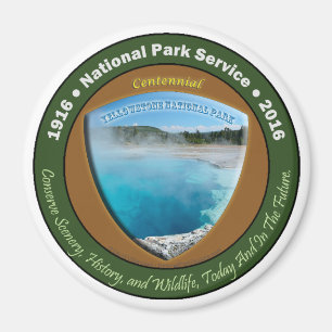 Nationalpark-hundertjähriger Magnet Yellowstone 3
