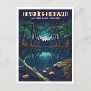 Nationalpark Hunsrück-Hochwald, Deutschland Souven Postkarte