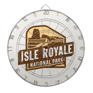 Nationalpark Isle Royale Dartscheibe