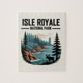 Nationalpark Isle Royale Landschaftlich Wilderness