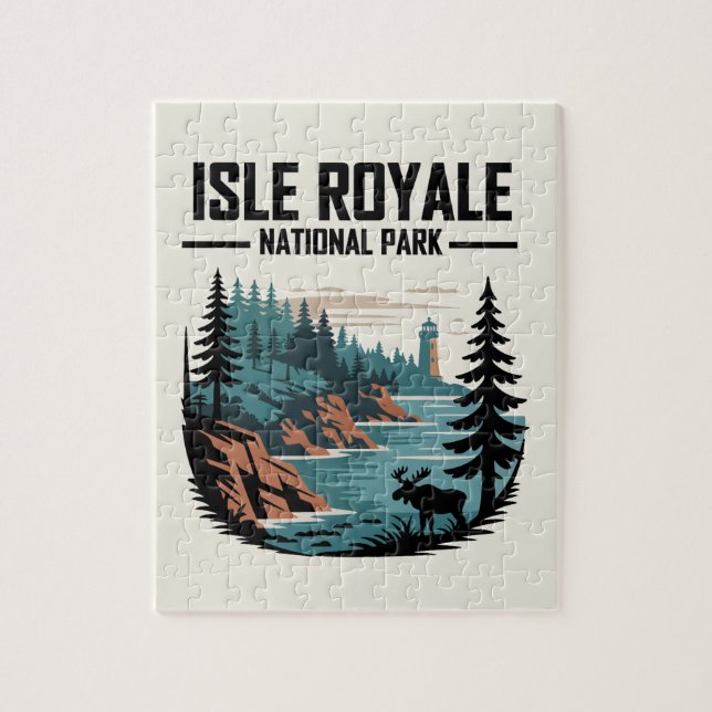 Nationalpark Isle Royale Landschaftlich Wilderness (Vertikal)