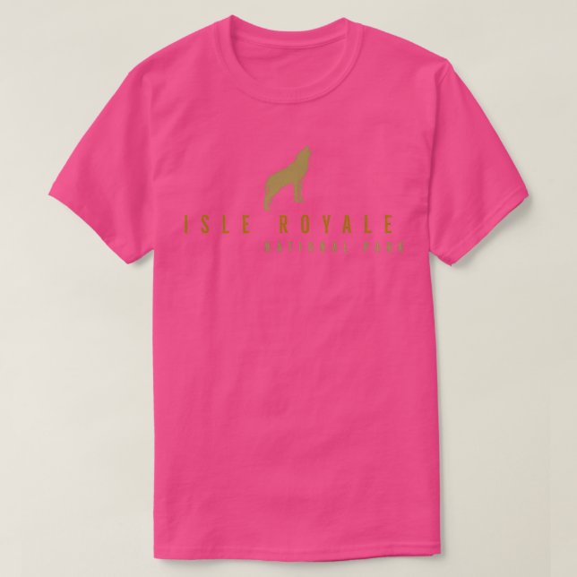 Nationalpark Isle Royale T-Shirt (Design vorne)