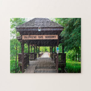 Nationalpark Jisaws Białowieża Polen. Jigsaw Puz