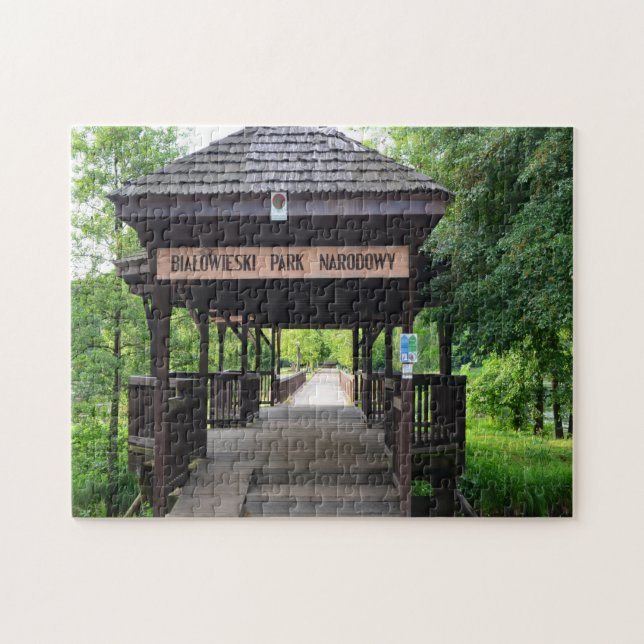 Nationalpark Jisaws Białowieża Polen. Jigsaw Puz (Horizontal)