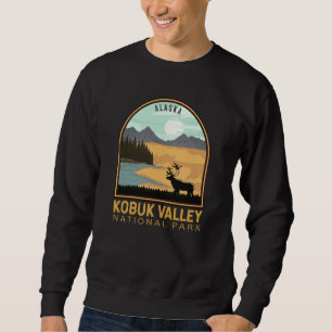 Nationalpark Kobuk Tal Vintages Emblem Sweatshirt