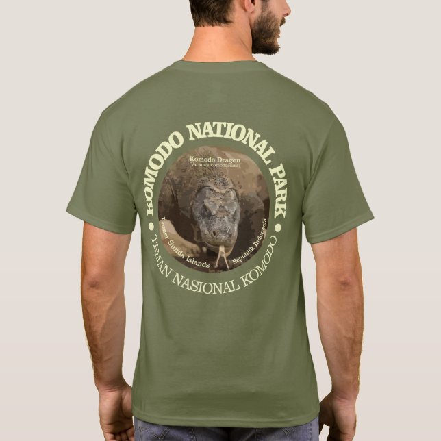 Nationalpark Komodo T-Shirt (Rückseite)
