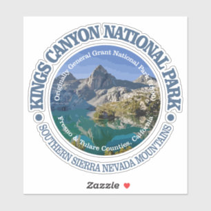 Nationalpark König-Canyon Aufkleber