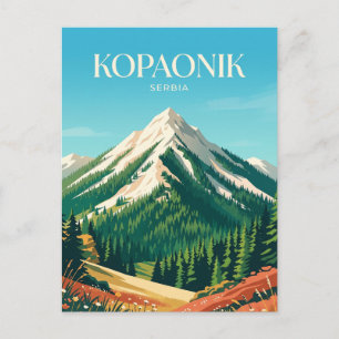 Nationalpark Kopaonik Serbien Postkarte