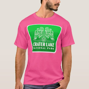 Nationalpark Krater Abzeichen Ristorante da Valent T-Shirt