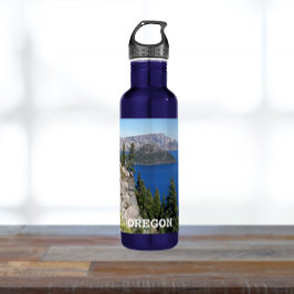 Nationalpark Krater Edelstahlflasche