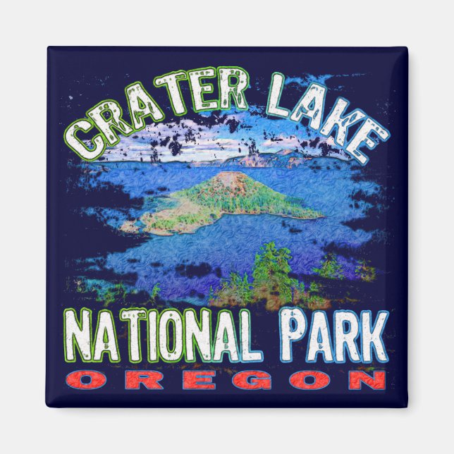 Nationalpark Krater Magnet (Vorne)