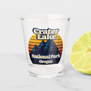 Nationalpark Krater See Schnapsglas