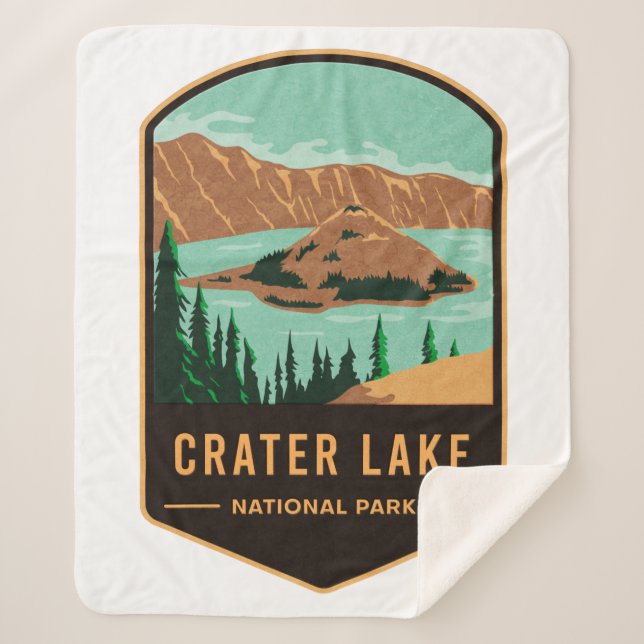 Nationalpark Krater See Sherpadecke (Vorderseite)
