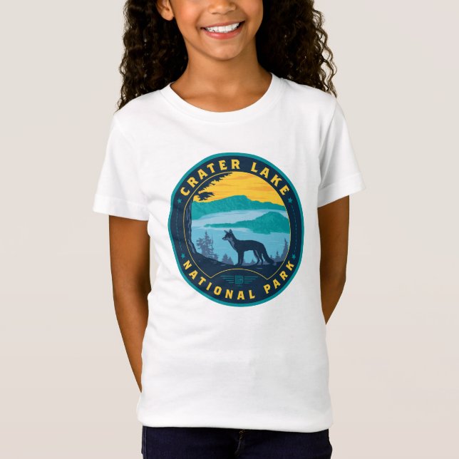 Nationalpark Krater See T-Shirt (Vorderseite)