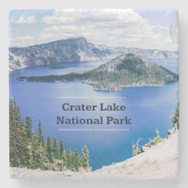 Nationalpark Krater Untersetzer (Vorderseite)