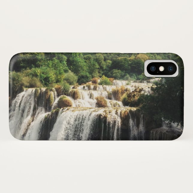 Nationalpark Krka - Wasserfall Skradinski buk Case-Mate iPhone Hülle (Rückseite (Horizontal))