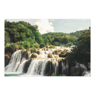 Nationalpark Krka - Wasserfall Skradinski buk Fotodruck