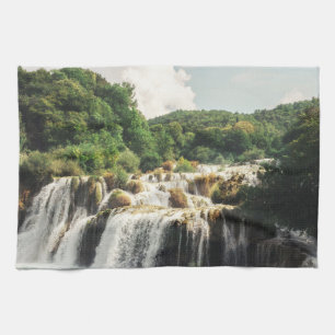 Nationalpark Krka - Wasserfall Skradinski buk Geschirrtuch